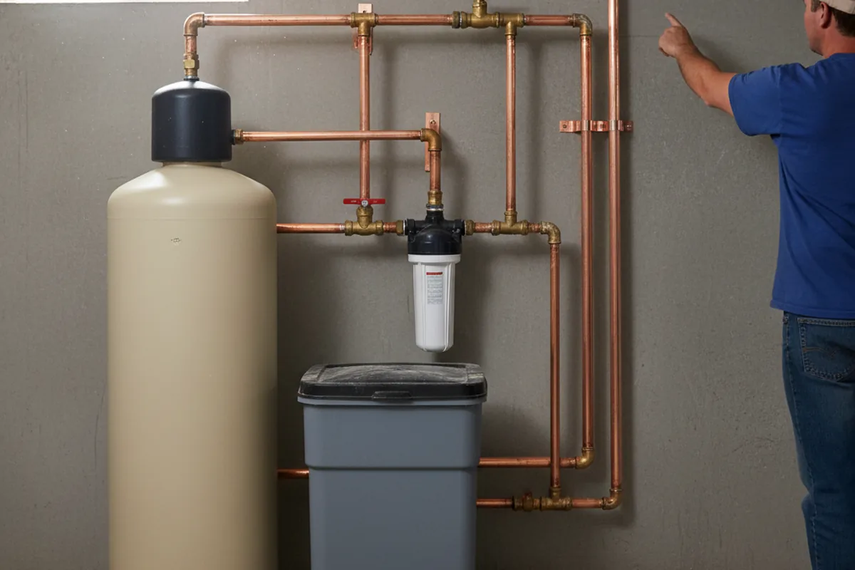 Whole-house water treatment system installed in Harrells